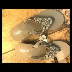 Jc penny wedged flip flops!💋